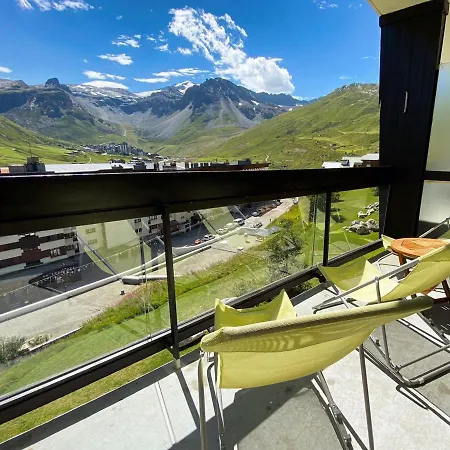 Lumineux Avec Balcon, Acces Direct Aux Pistes - Fr-1-502-370 Tignes